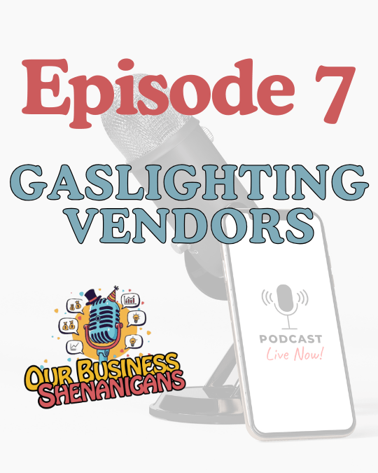 Gaslighting Vendors