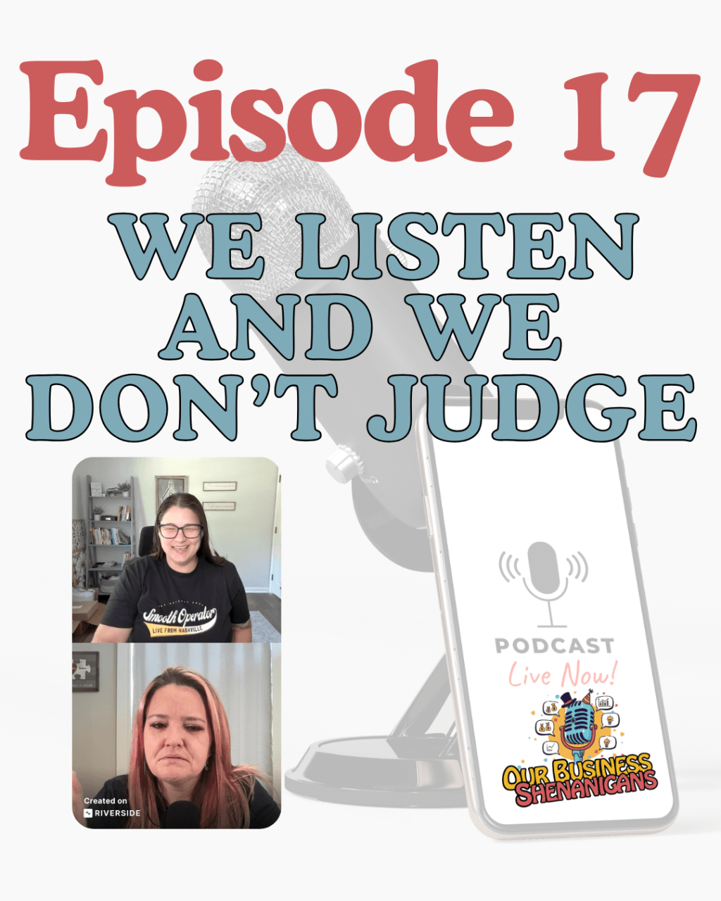 Life bloopers and embarrassing moments; we listen and we don’t&nbsp;judge